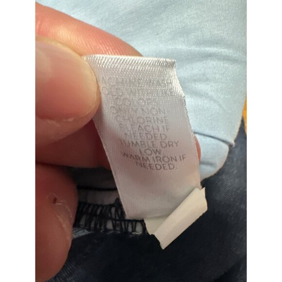 J.Jill Metropolitan Full Leg Denim Pants With Belt Loops & D-Ring Size 12 - Picture 9 of 12